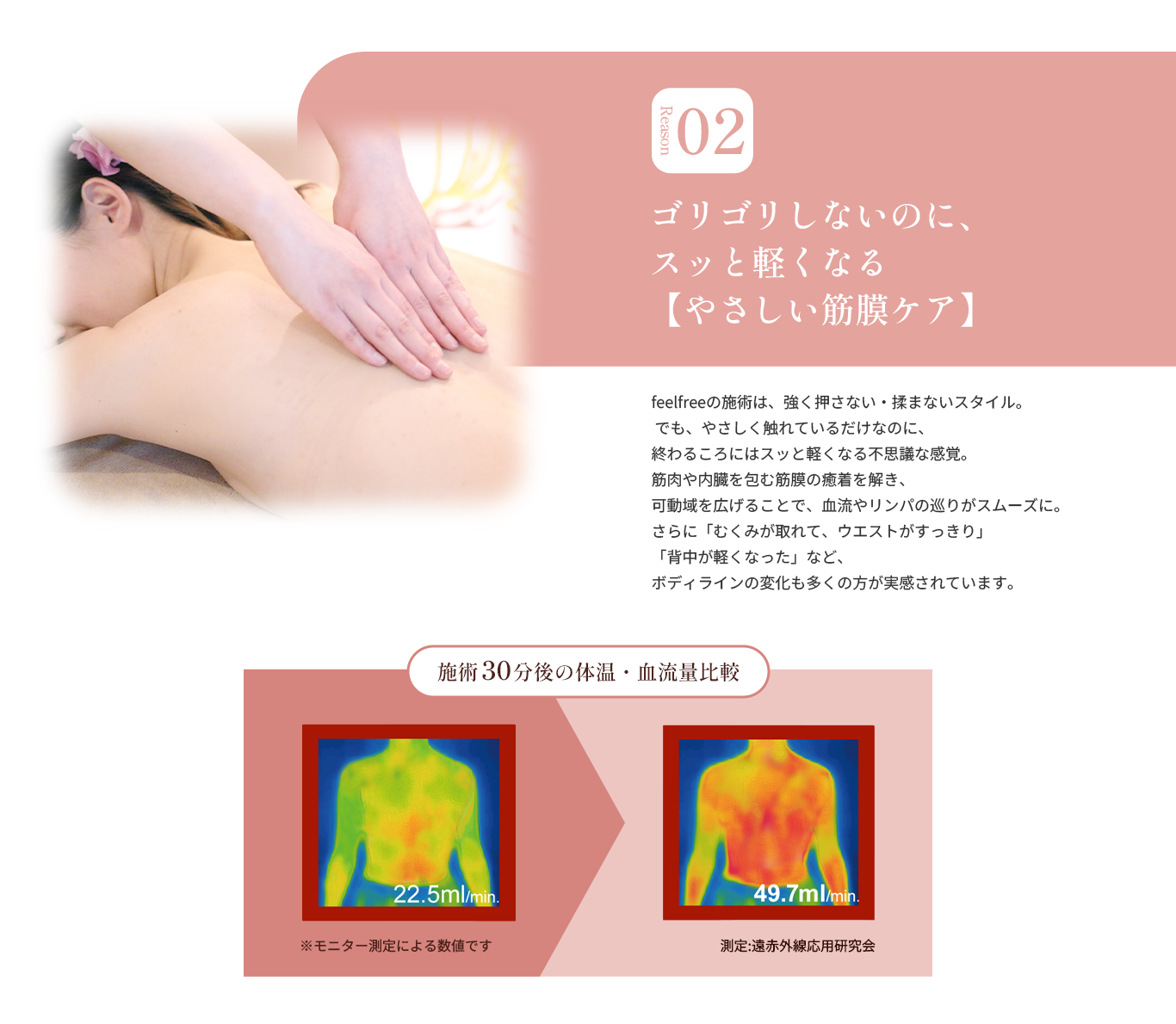 ゴリゴリしないのに、スッと軽くなる【やさしい筋膜ケア】
